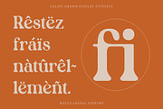 Calive Drawn, a Serif Font by Craft Supply Co. (Thumbnail 3 of 8)