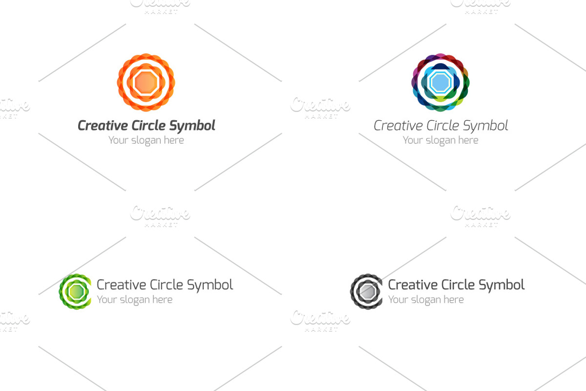 Creative Circle Symbol Logo, a Branding & Logo Template by BdThemes