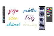 1200 Paint and Ink brushes, a Brush Add-On by Graphic patterns (Thumbnail 7 of 8)