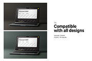 Macbook 2023 Mockup, a Mac Mockup by HAZARD MOCKUPS (Thumbnail 4 of 8)