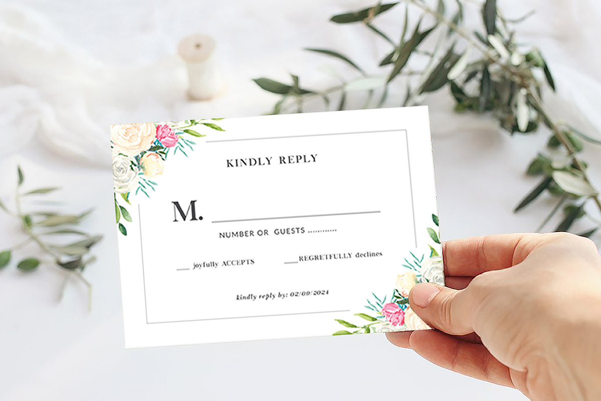 Canva Wedding Invitation Suite, an Invitation Template by ShineOnWedding (Photo 5 of 12)