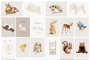Minimalist posters for little ones, a Background Graphic by Purple (Thumbnail 7 of 10)