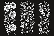 Floral Vine Laser Cut Bundle, a Graphic by jahid234 (Thumbnail 4 of 11)