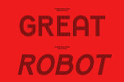 CS Nestor Slitscan, a Sans Serif Font by Craft Supply Co. (Thumbnail 3 of 8)