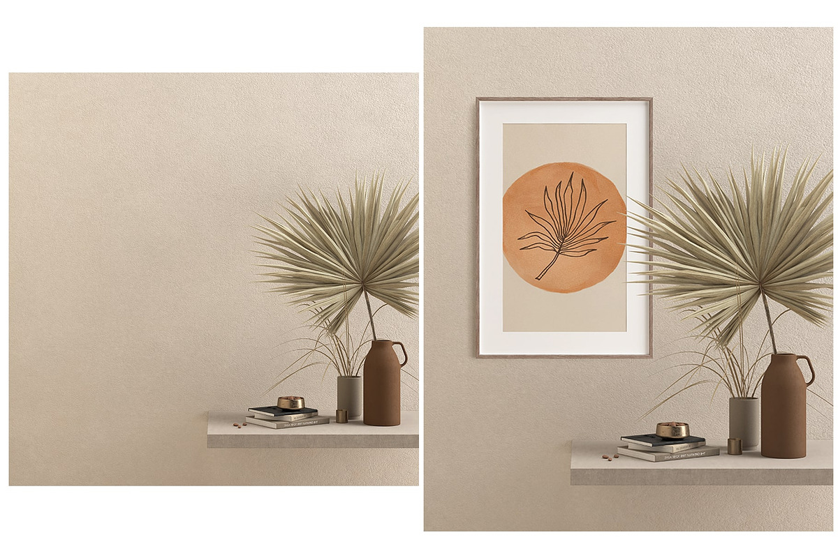 Frame And Artwork Mockup Kit 1, a Print Template by Ceacle Mockup (Photo 24 of 30)