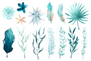 Blue-blue story clipart, a Texture Illustration by ZapolzunArt (Thumbnail 2 of 6)