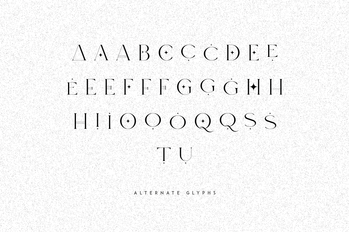 Moon Type Creative logo font, a Serif Font by VP Fonts (Photo 13 of 18)