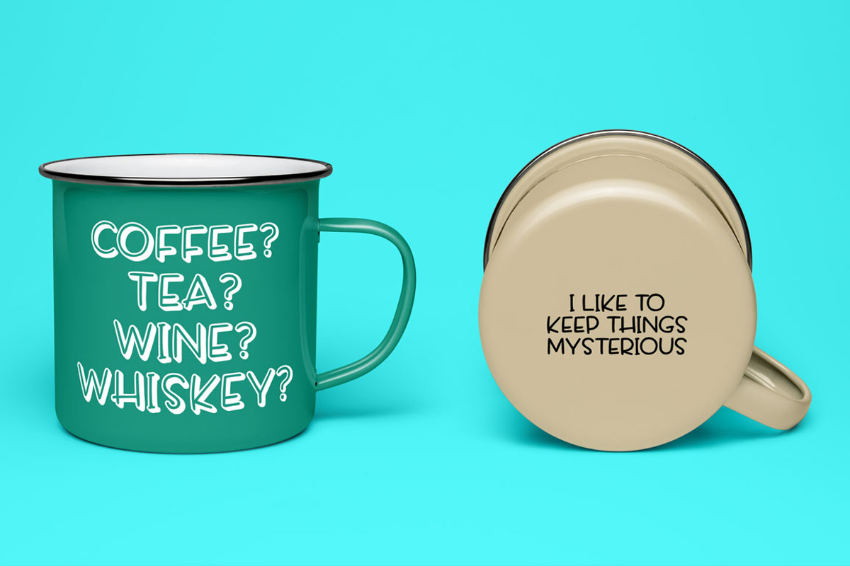 Scamper - a five-font family preview 6