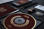 Gold And Red Corporate Identity, a Stationery Template by Marvel (Thumbnail 3 of 5)