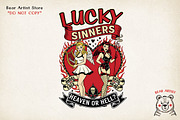 Pinup Grease Monkey, Sublimation PNG, a Graphic by GlitterCraft (Thumbnail 5 of 42)
