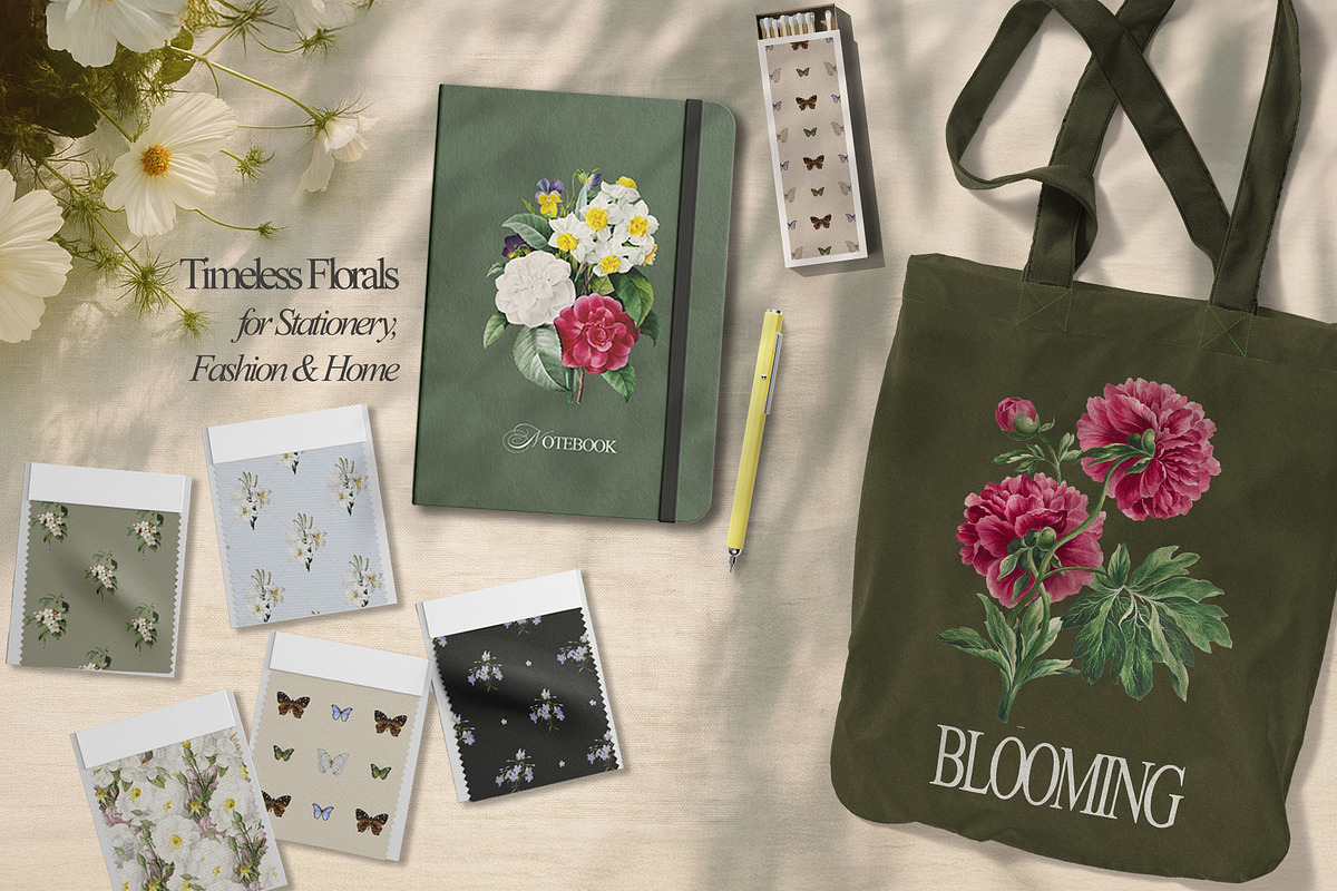 Vintage Botanical Charm Collage Pack, an Object Graphic by lerinartstudio (Photo 3 of 14)