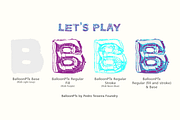 Inflate PTx - Balloon font (TTF), a Sans Serif Font by vectalex (Thumbnail 2 of 5)
