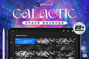 Procreate Galactic Brushes