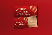 Chinese New Year Sale Voucher, a Card Template by graphicook (Thumbnail 1 of 3)