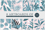 Botanical Patterns, a Pattern Graphic by funderful (Thumbnail 5 of 8)