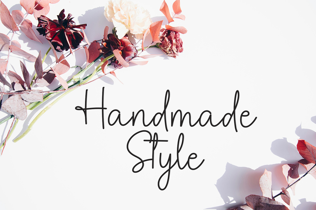 Rustic Wedding, a Handwritten Font by InermediaSTUDIO (Photo 3 of 8)