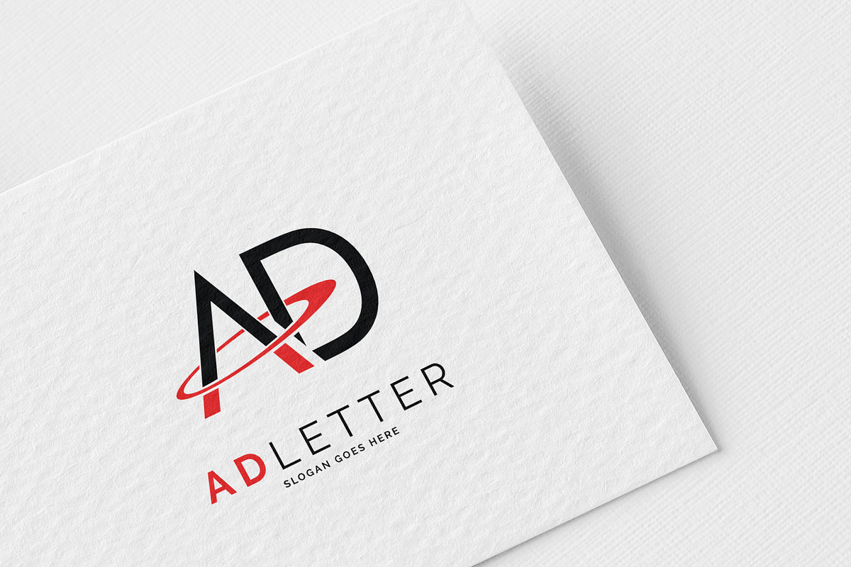 Initial Letter AD Logo Template, a Branding & Logo Template by mesuka (Photo 1 of 2)