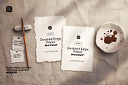 Rustic Watercolor Paper and Paint, a Product Mockup by Custom Scene (Thumbnail 2 of 10)