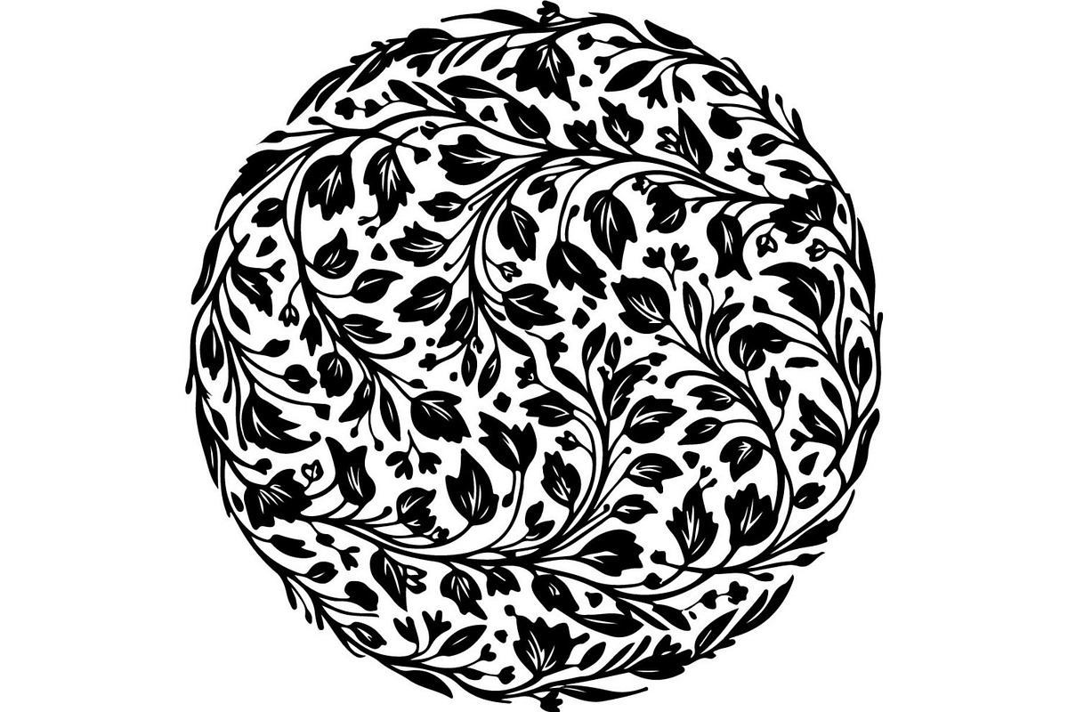 Ornamental Floral Mandala, an Object Graphic by Creativeshirt (Photo 2 of 14)