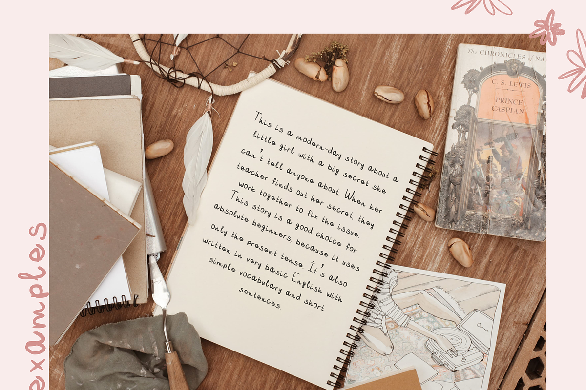 Allie cute font, a Handwritten Font by Allie_art (Photo 3 of 7)