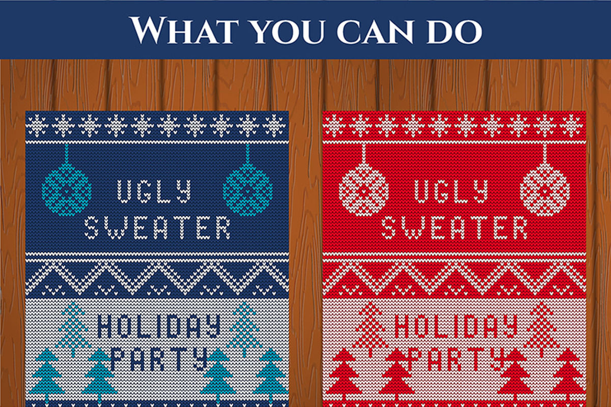 Christmas Knitted Templated, a Texture Illustration by Katyr (Photo 4 of 4)