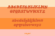 Far Out! - A Groovy Typeface, a Serif Font by Midnight Grim (Thumbnail 2 of 5)