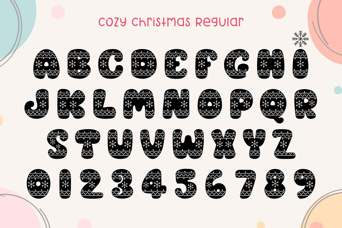 Cozy Christmas Font Duo, a Handwritten Font by AnningArts (Photo 7 of 9)