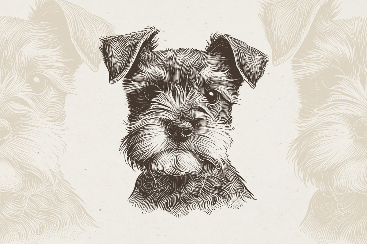 Dog Breeds Portrait Illustrations, an Animal Illustration by Nocturnal Wolf (Photo 3 of 12)