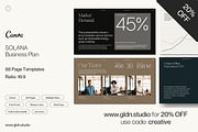 Business Plan Template Presentation, a Presentation Template by GLDN Studio (Thumbnail 1 of 10)