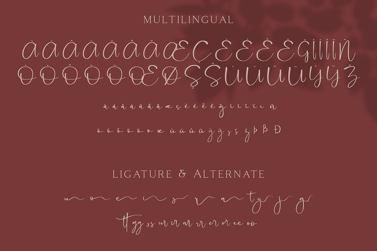 Cattus - Modern Casual Script Font, a Script Font by Craft Supply Co. (Photo 10 of 11)