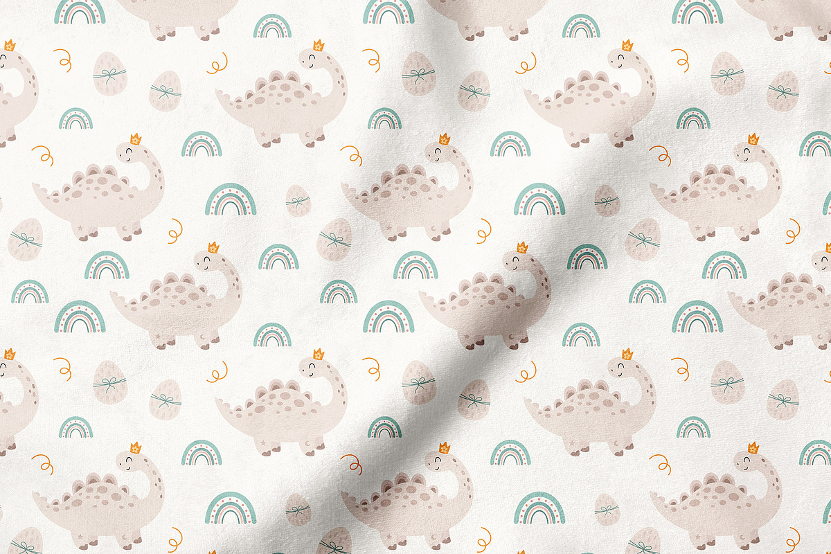 Dinosaur Birthday collection, an Animal Illustration by JulzaArt (Photo 8 of 9)