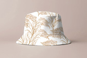 Golden Blossom Flowers, a Pattern Graphic by MalyskaStudio (Thumbnail 6 of 12)