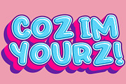 Uh, I'm Hurtz | Cartoon Fonts, a Font by Crump Hand (Thumbnail 5 of 8)