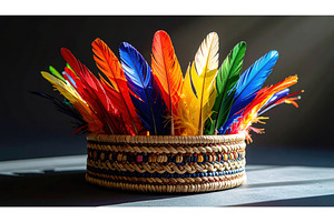 Vibrant colorful bird feathers, an Animal Photo by Igor Tichonow