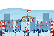 Indonesian Independence Day, a Person Illustration by DelusionLab (Thumbnail 3 of 3)