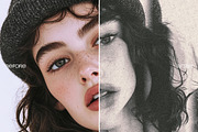 Bad Scan Photo Effect, a Layer Style Add-On by dokudokunomi (Thumbnail 2 of 4)