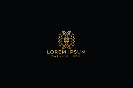 Luxury logo template