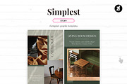 Simplest social media templates, a Social Media Template by Chanut is industries (Thumbnail 5 of 8)