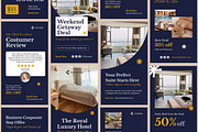 Hotel Instagram Story Template, a Social Media Template by FDR Studio (Thumbnail 3 of 4)