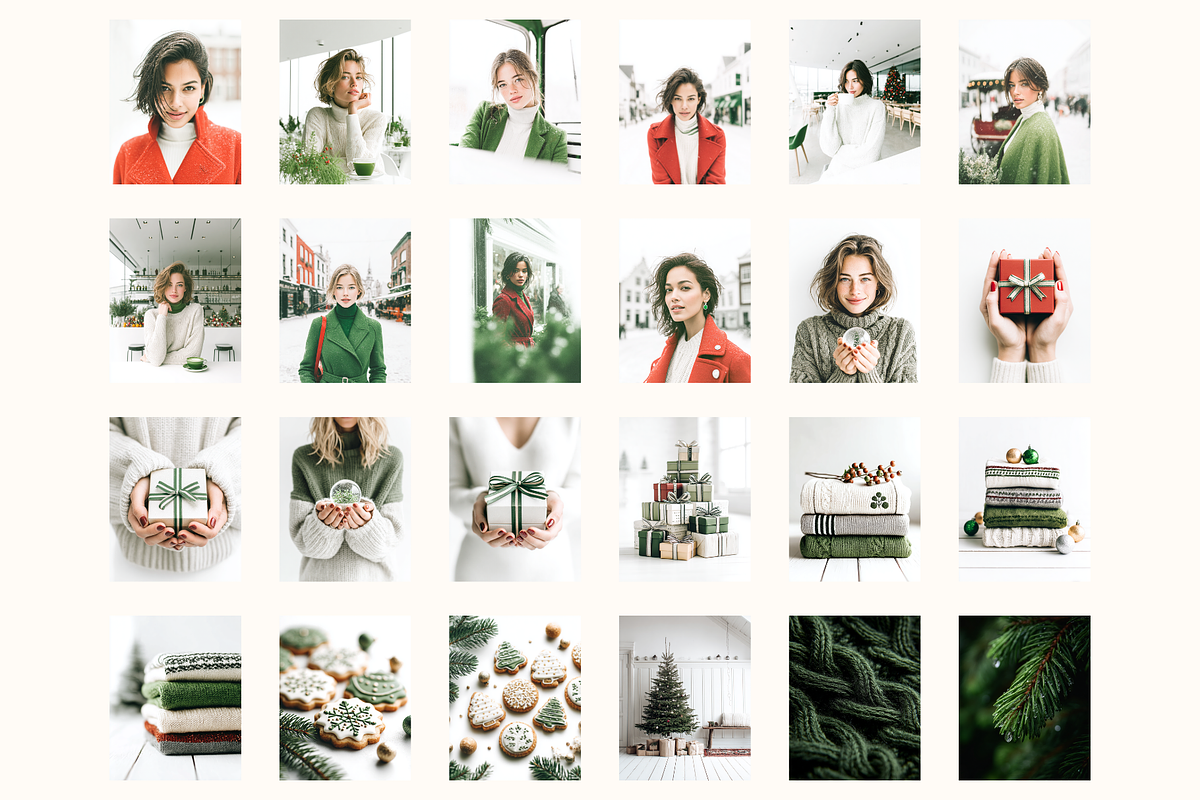 100 Modern Christmas Stock Photos, a Holiday Photo by Spinsugar Graphics (Photo 8 of 11)