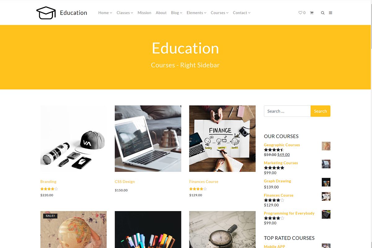 Education & Courses WordPress Theme, a WordPress Template by Visualmodo (Photo 30 of 41)