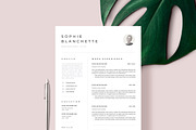 Modern Resume Template CV template, a Resume Template by Resume Angels (Thumbnail 1 of 9)