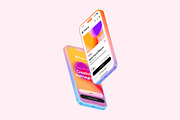 iPhone 18 Pro Clay - 24 Mockups, an iPhone Mockup by Asylab (Thumbnail 34 of 54)