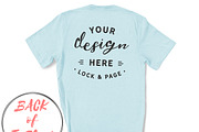 Back Of T-Shirt BC3001 Mockup Bundle, a Shirt Mockup by lock and page (Thumbnail 33 of 88)