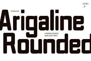 Arigaline Rounded | Font Family