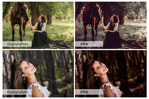 Darkness Presets, Photoshop Actions