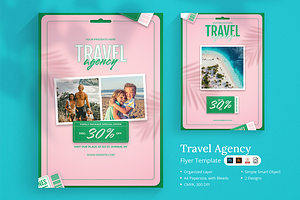 Lanavel - Travel Agency Flyer
