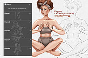 PROCREATE CHARACTER CREATOR TOOLKIT, a Brush Add-On by AlexandraArt (Thumbnail 5 of 13)