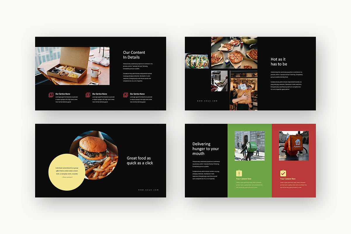 Kzuk : Food Business Powerpoint, a Presentation Template by Punkl Camp (Photo 11 of 16)