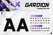 Gardion, a Sans Serif Font by Burntilldead (Thumbnail 2 of 13)